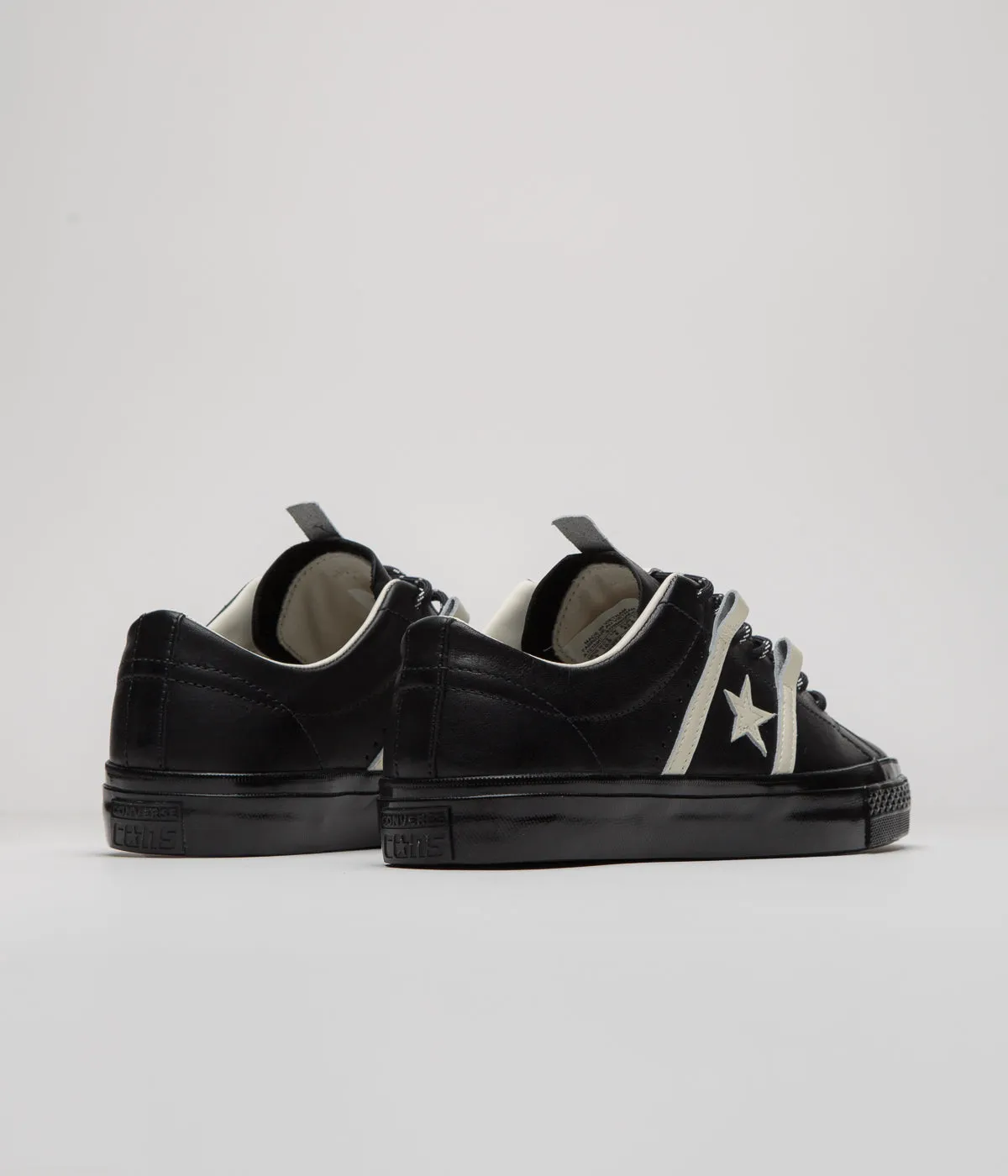 Converse Bobby De Keyzer One Star Academy Pro Ox Shoes - Black / Egret
