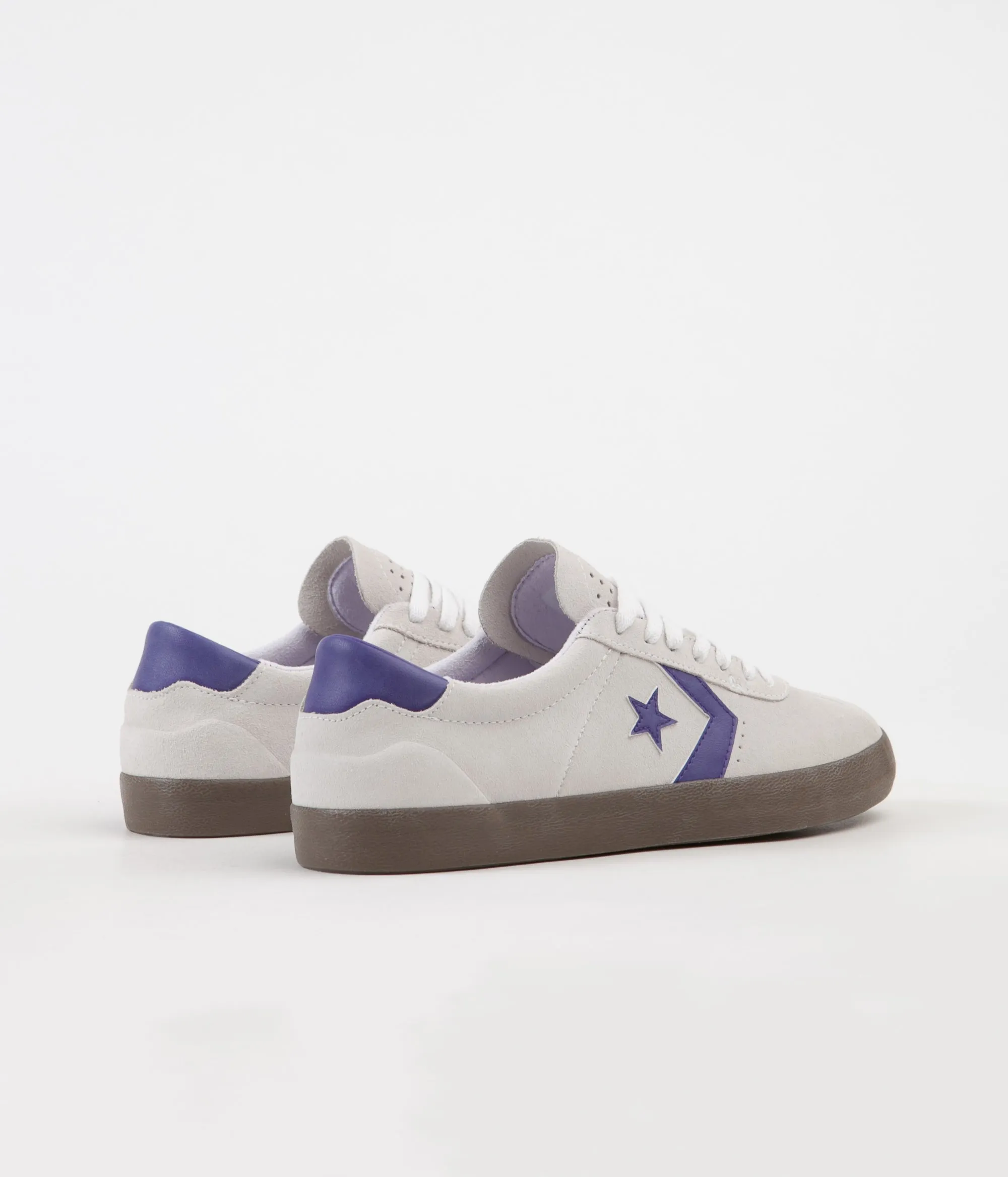Converse Breakpoint Pro Ox Shoes - White / Court Purple / Gum
