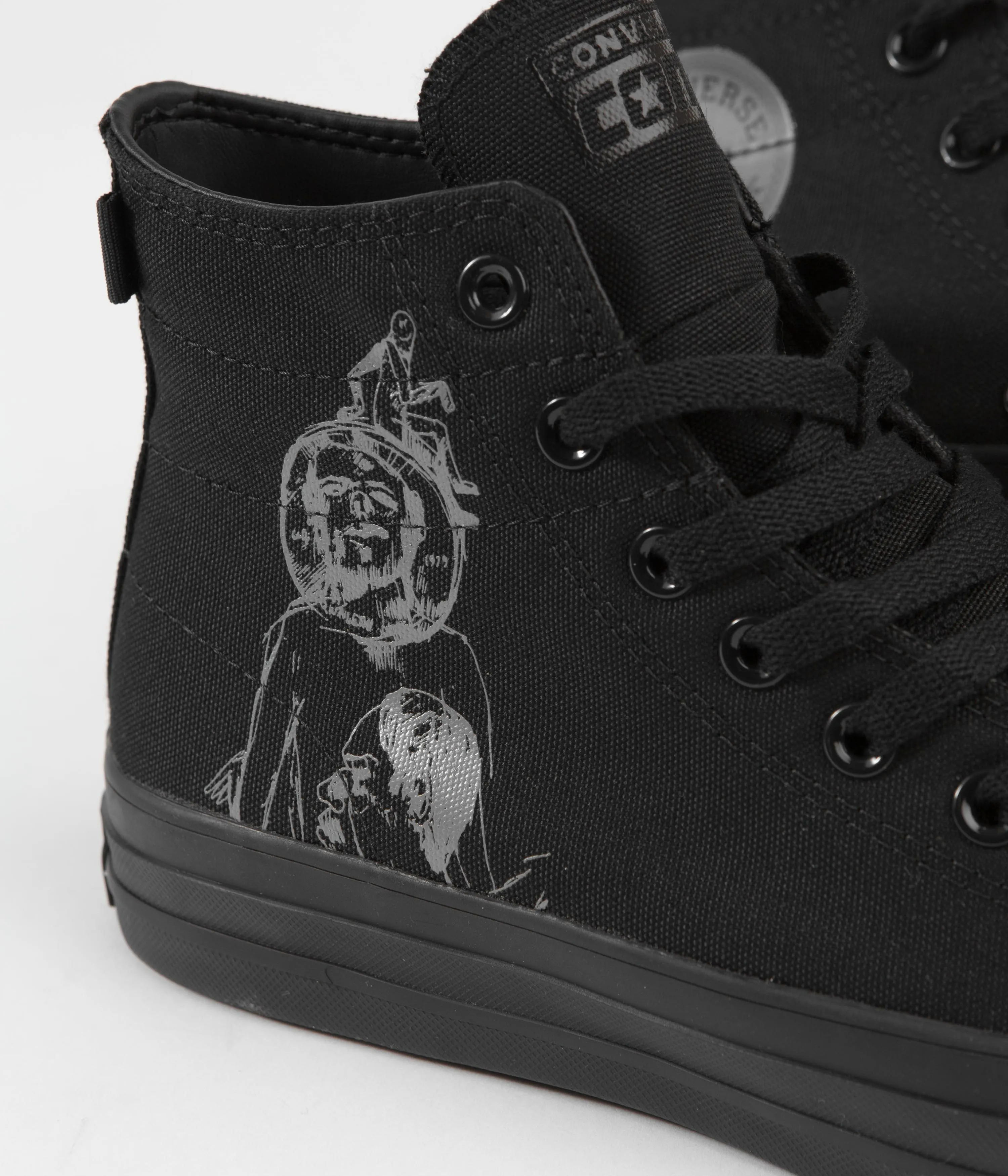 Converse CTAS Pro Hi Mike Anderson Shoes - Black / Black / Black