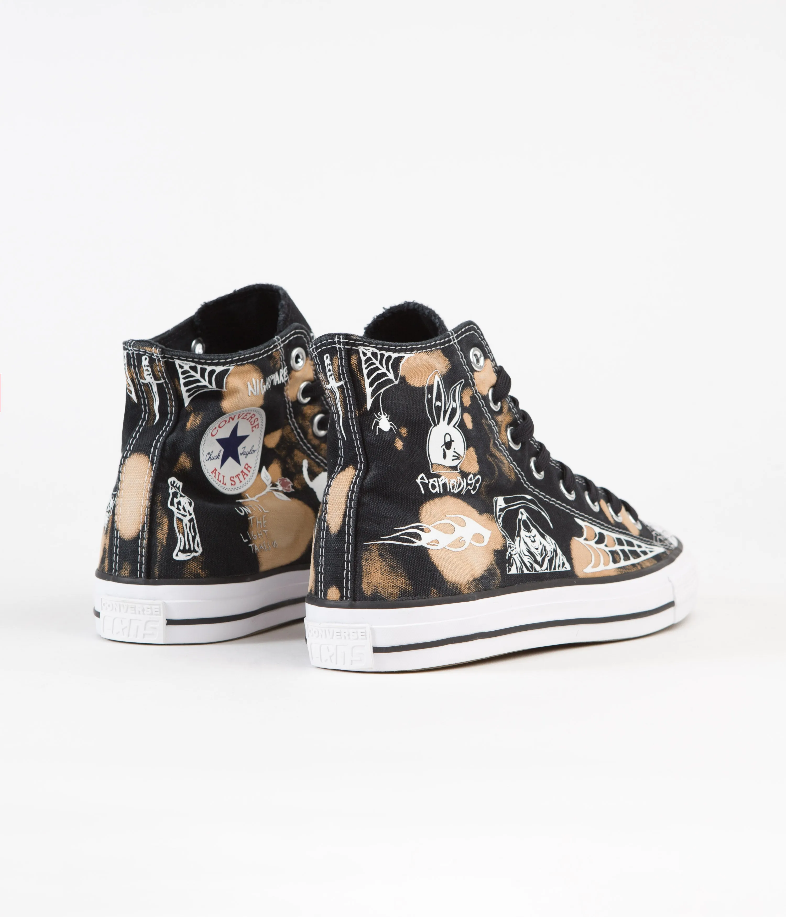 Converse CTAS Pro Hi Sean Pablo Shoes - Black / Casino / White