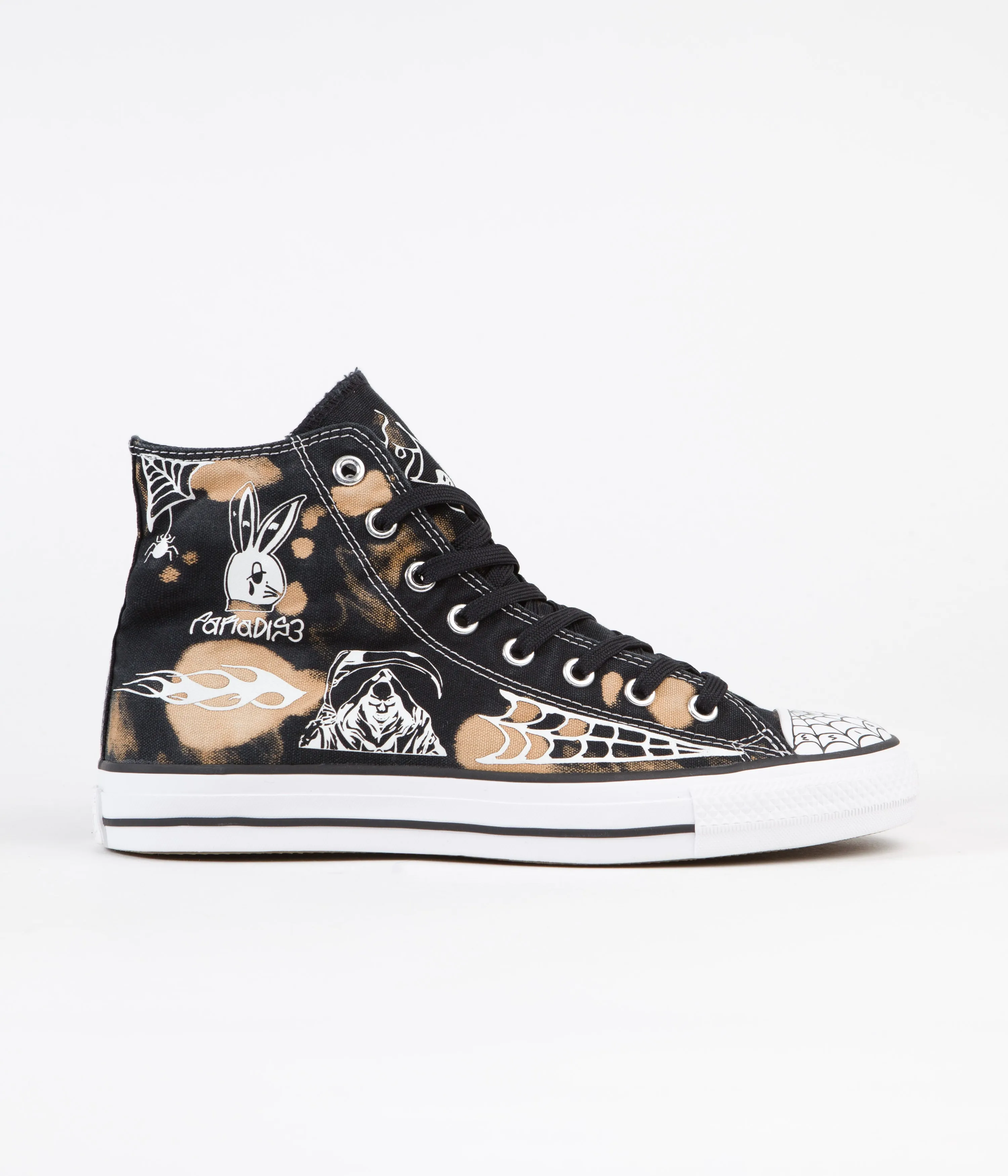 Converse CTAS Pro Hi Sean Pablo Shoes - Black / Casino / White