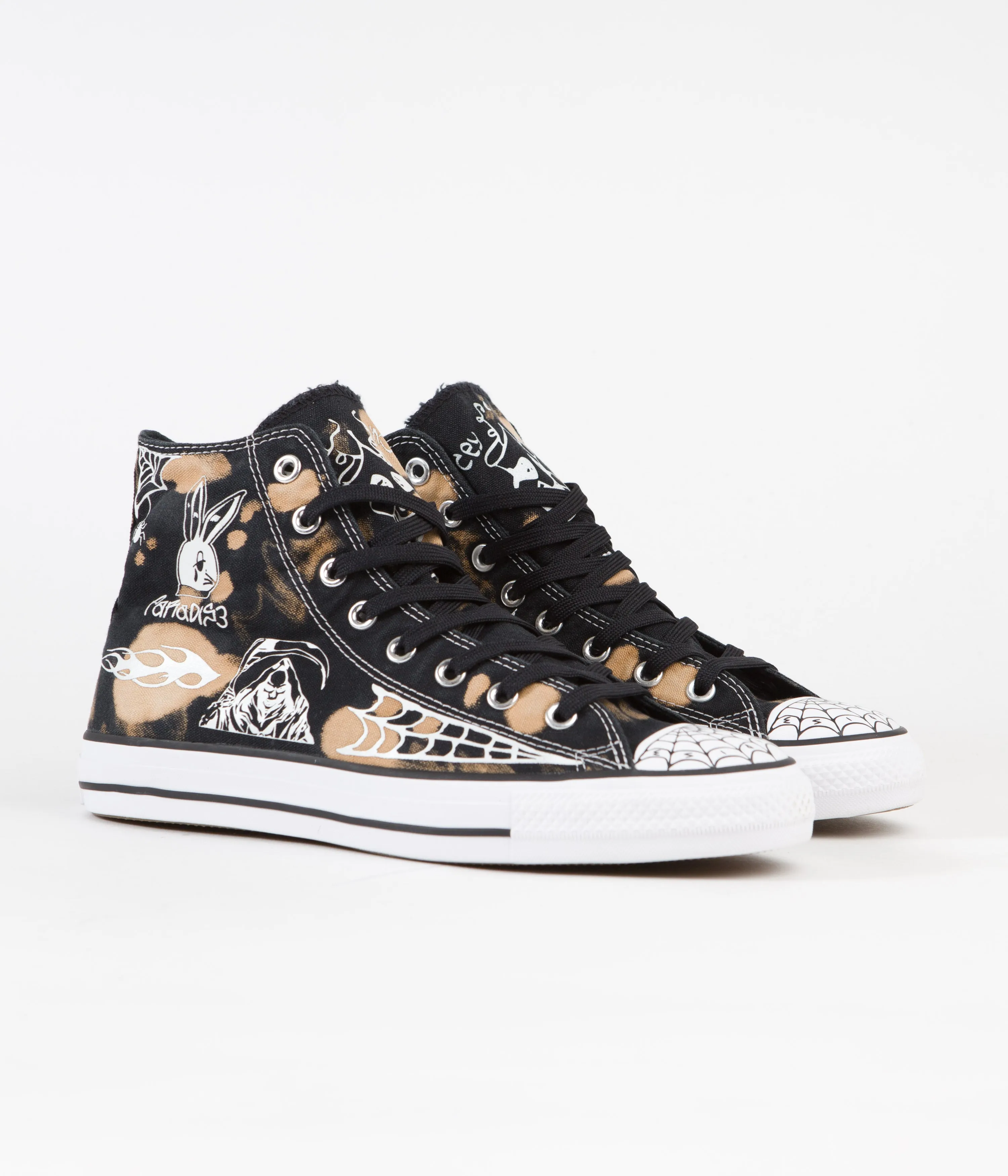 Converse CTAS Pro Hi Sean Pablo Shoes - Black / Casino / White