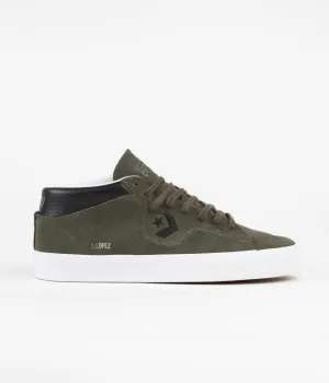Converse Louie Lopez Pro Mid Shoes - Cargo Khaki / Black / White
