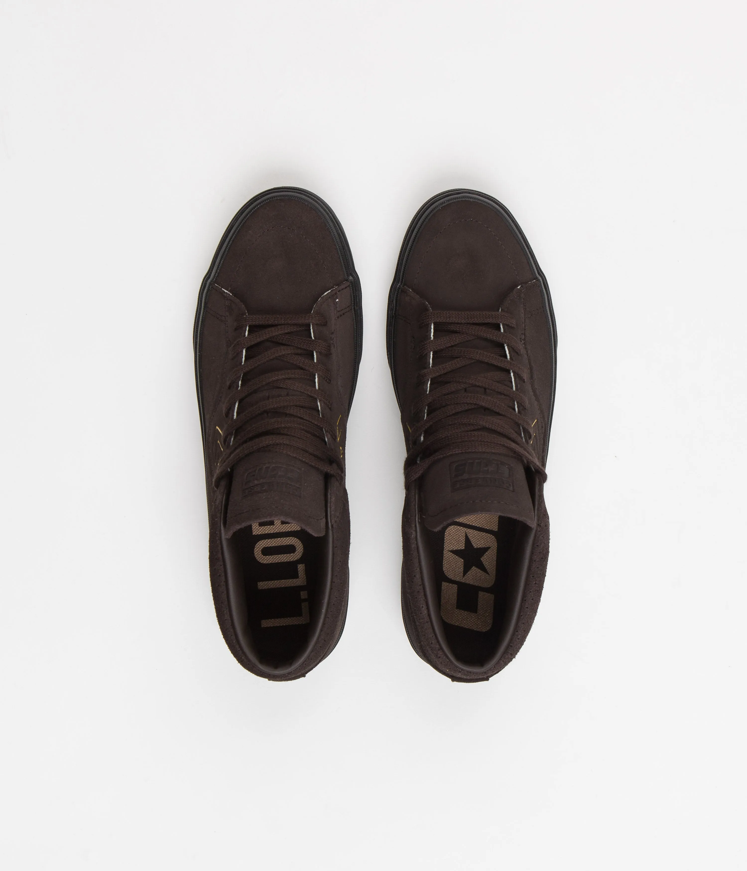 Converse Louie Lopez Pro Mid Shoes - Velvet Brown / Amarillo / Black