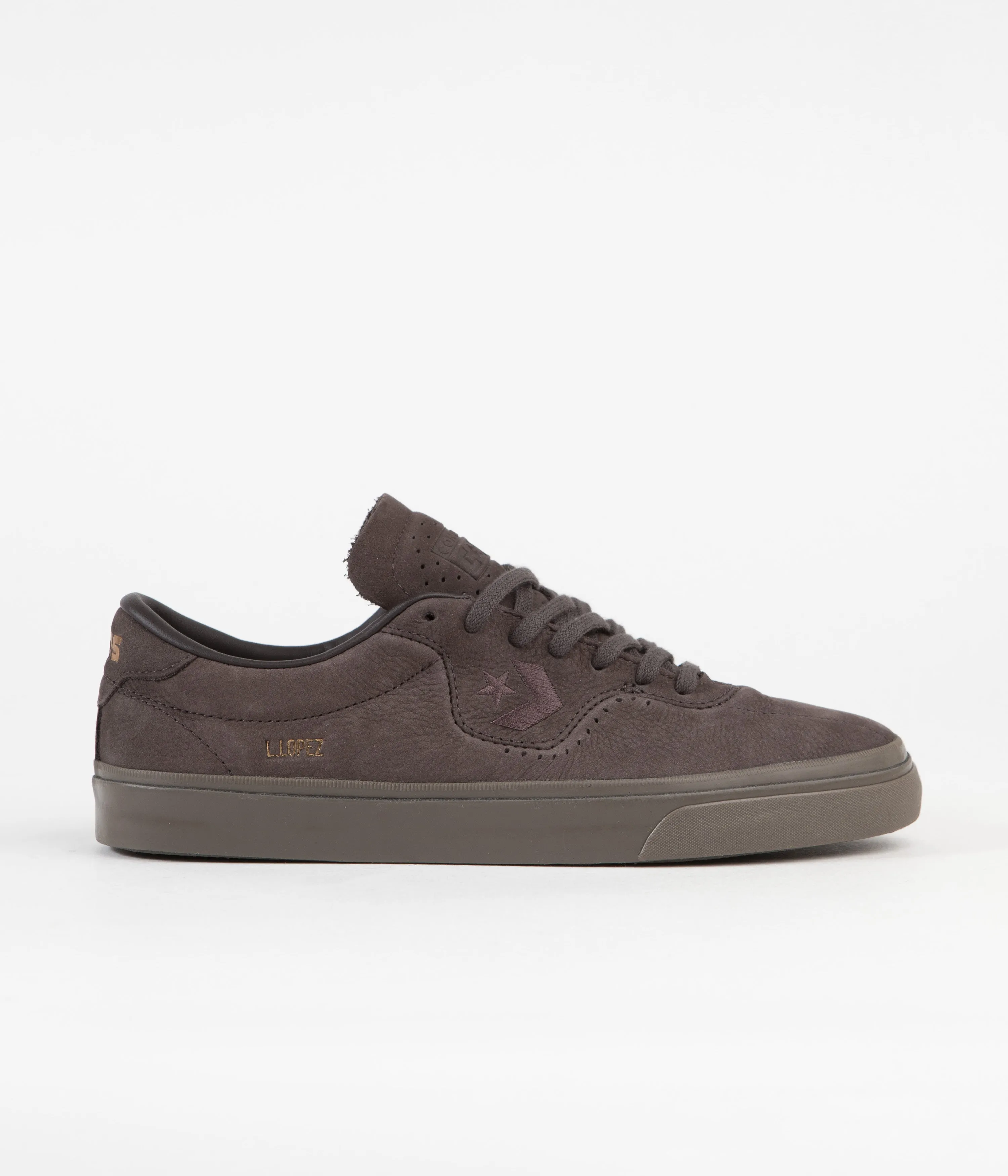 Converse Louie Lopez Pro Ox Shoes - Coffee Nut / Black / Gum Brown