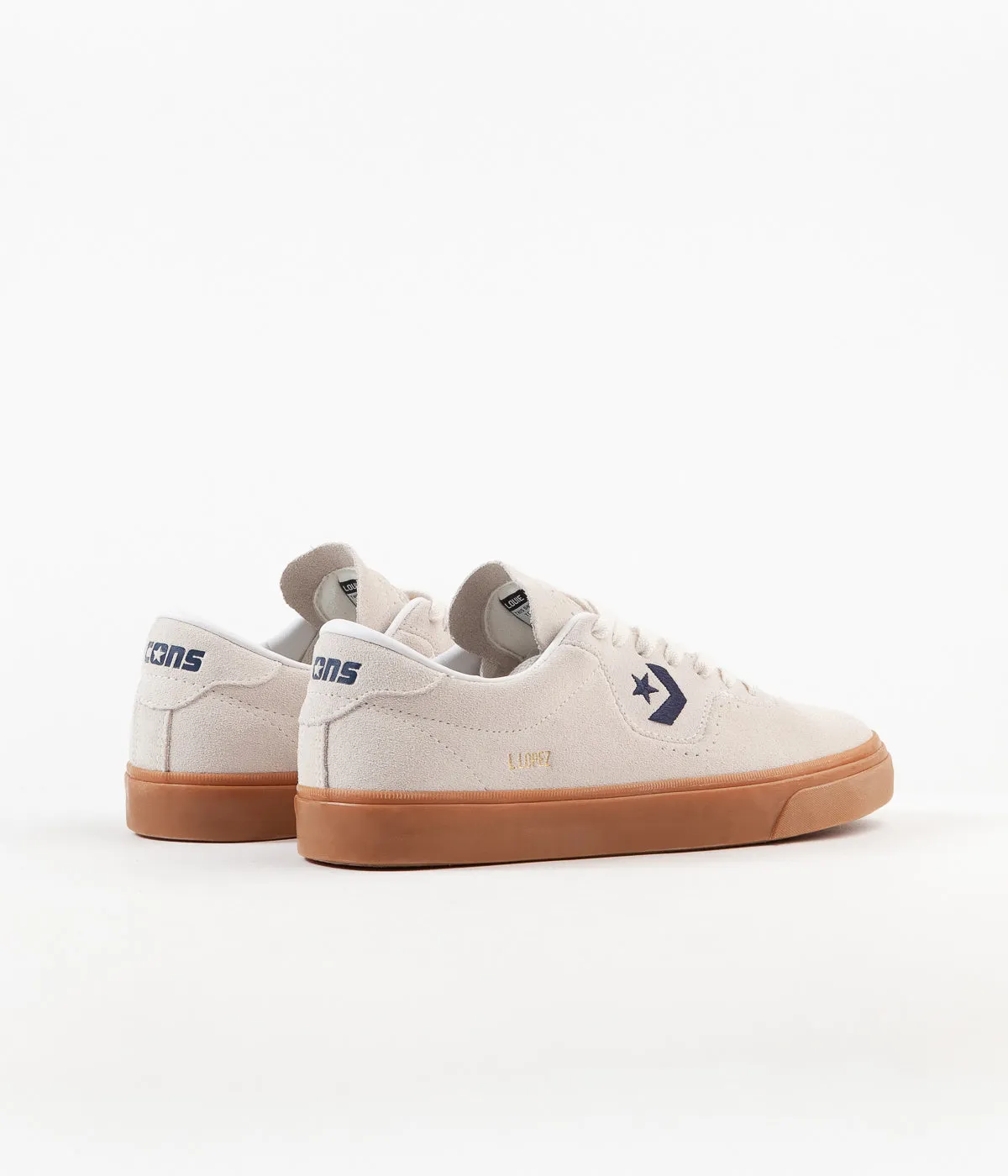 Converse Louie Lopez Pro Shoes - Egret / Obsidian / Gum