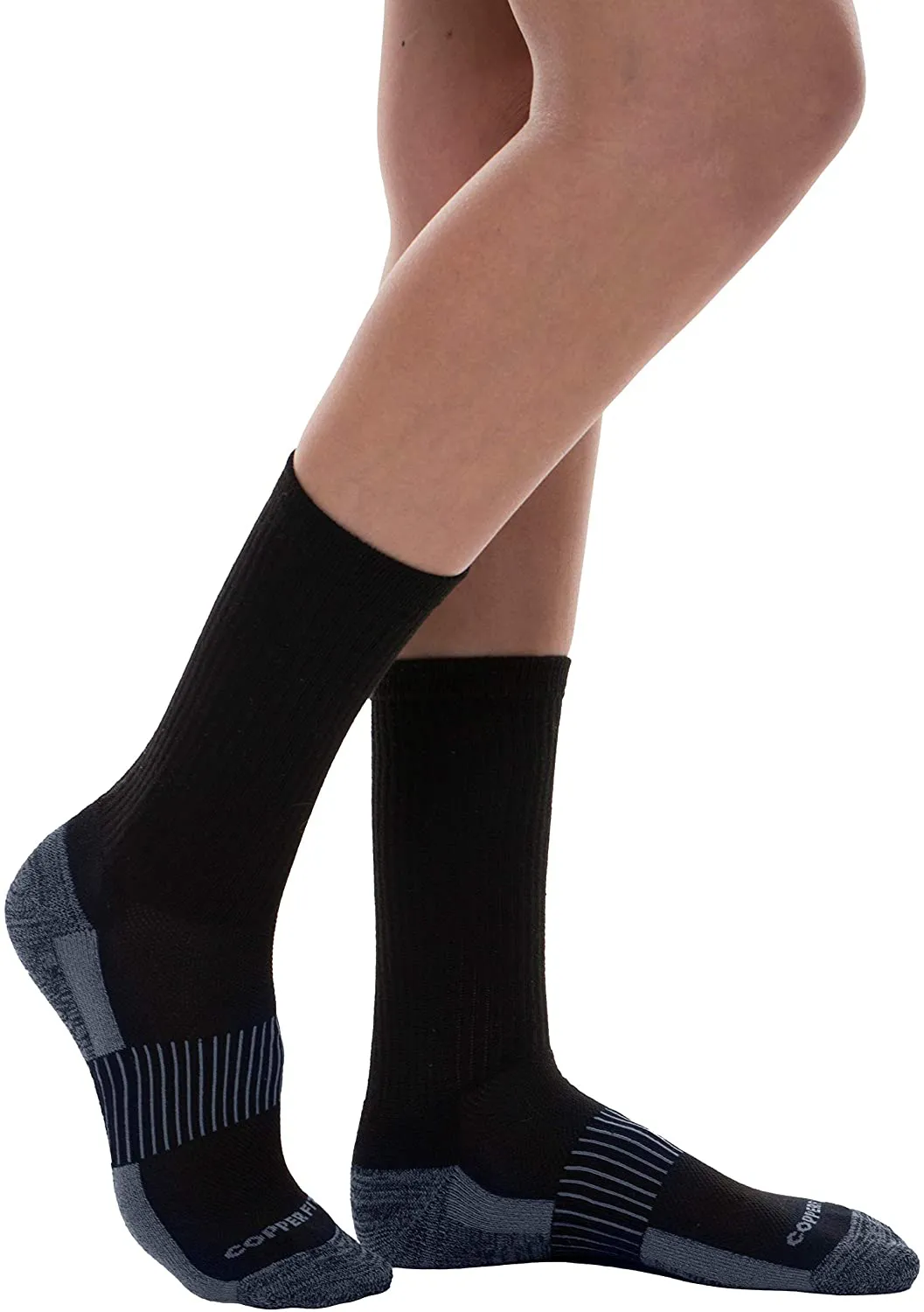 Copper Fit Crew Sport Socks-2 Pack