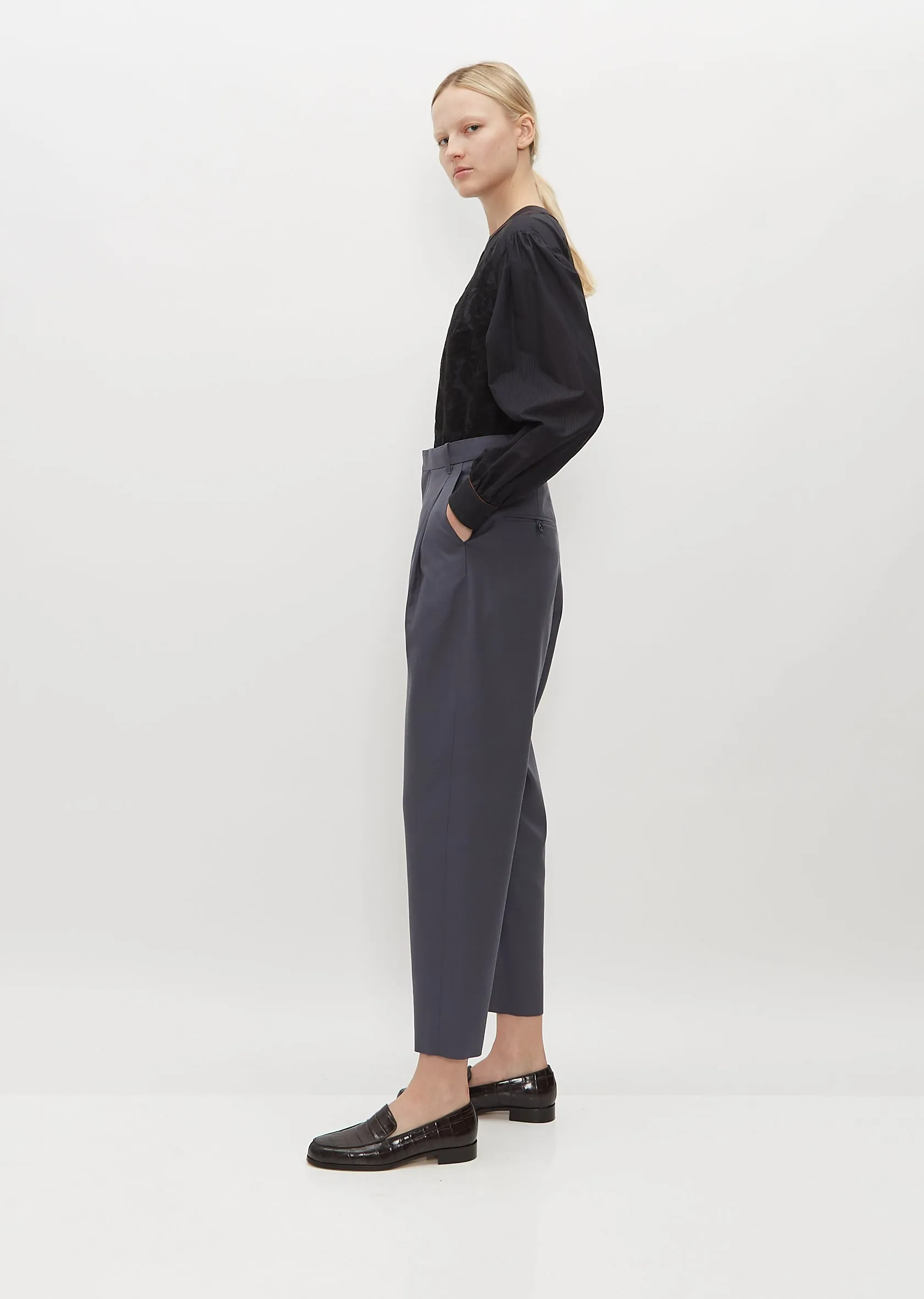 Danielle Loafer — Espresso Croco