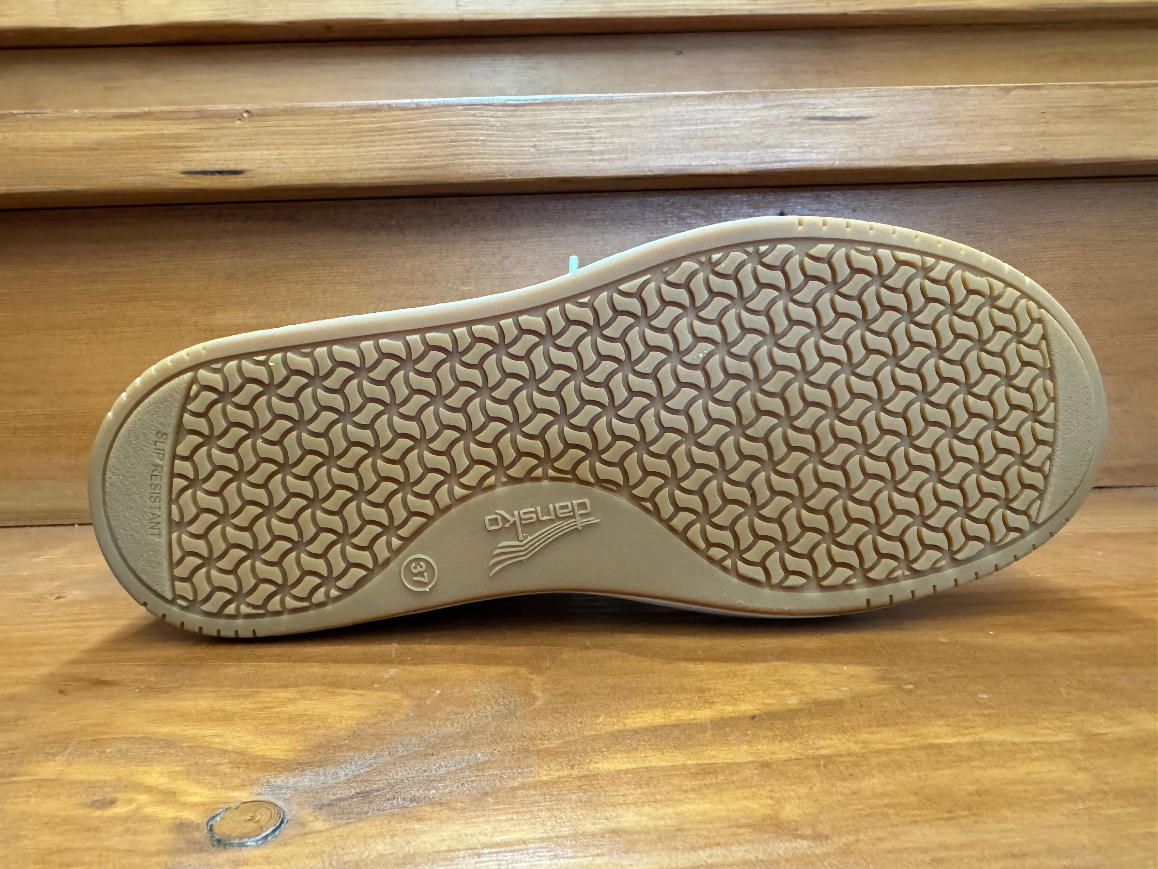 Dansko Josey White Leather