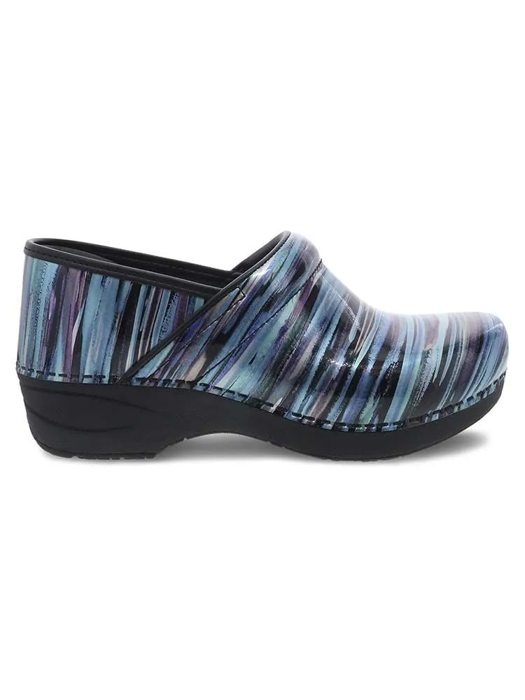 Dansko XP 2.0 Nurse Shoes | Teal Striped Patent