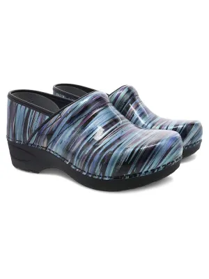 Dansko XP 2.0 Nurse Shoes | Teal Striped Patent