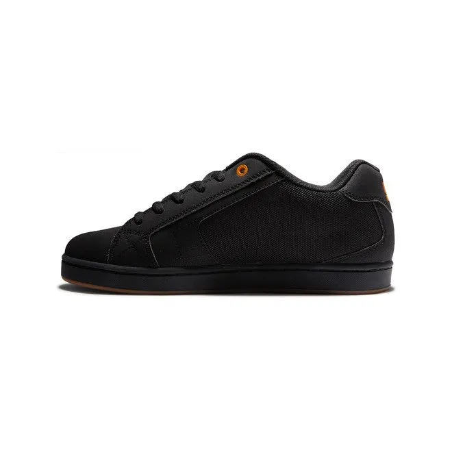DC MENS NET LE - BLACK/BLACK/ORANGE