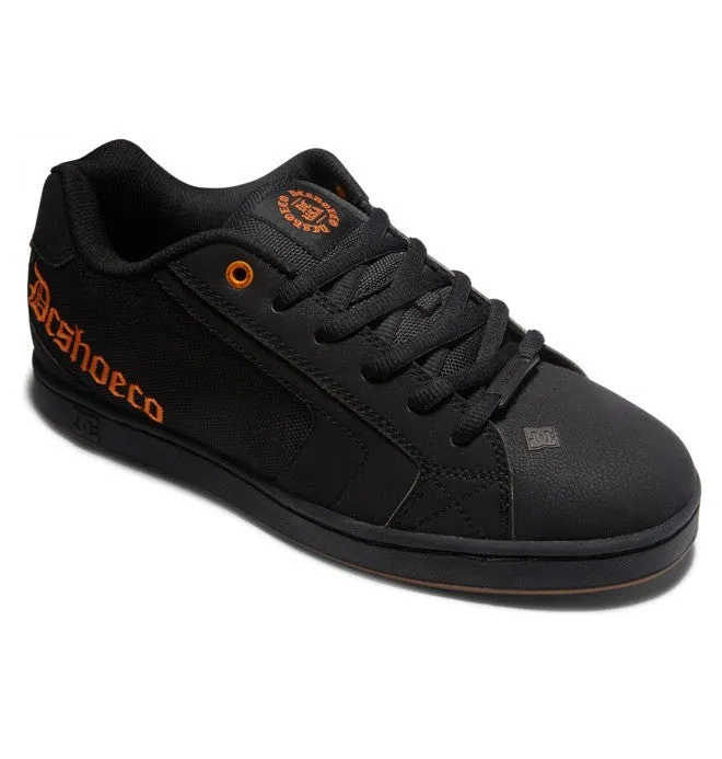 DC MENS NET LE - BLACK/BLACK/ORANGE