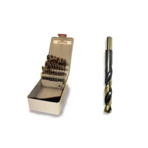 Drill Bit Set - 29 Pieces (3/8 Inch Reduced Shank)