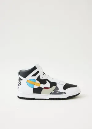 Dunk High LX 'White and Black' Sneakers