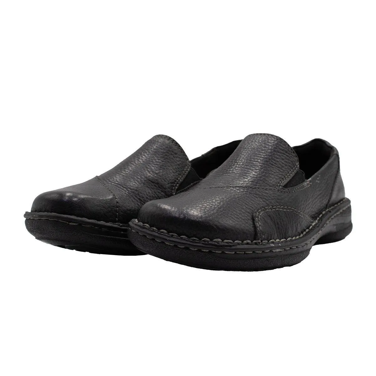 Earth Spirit Kim Loafers Leather Black Colour For Women