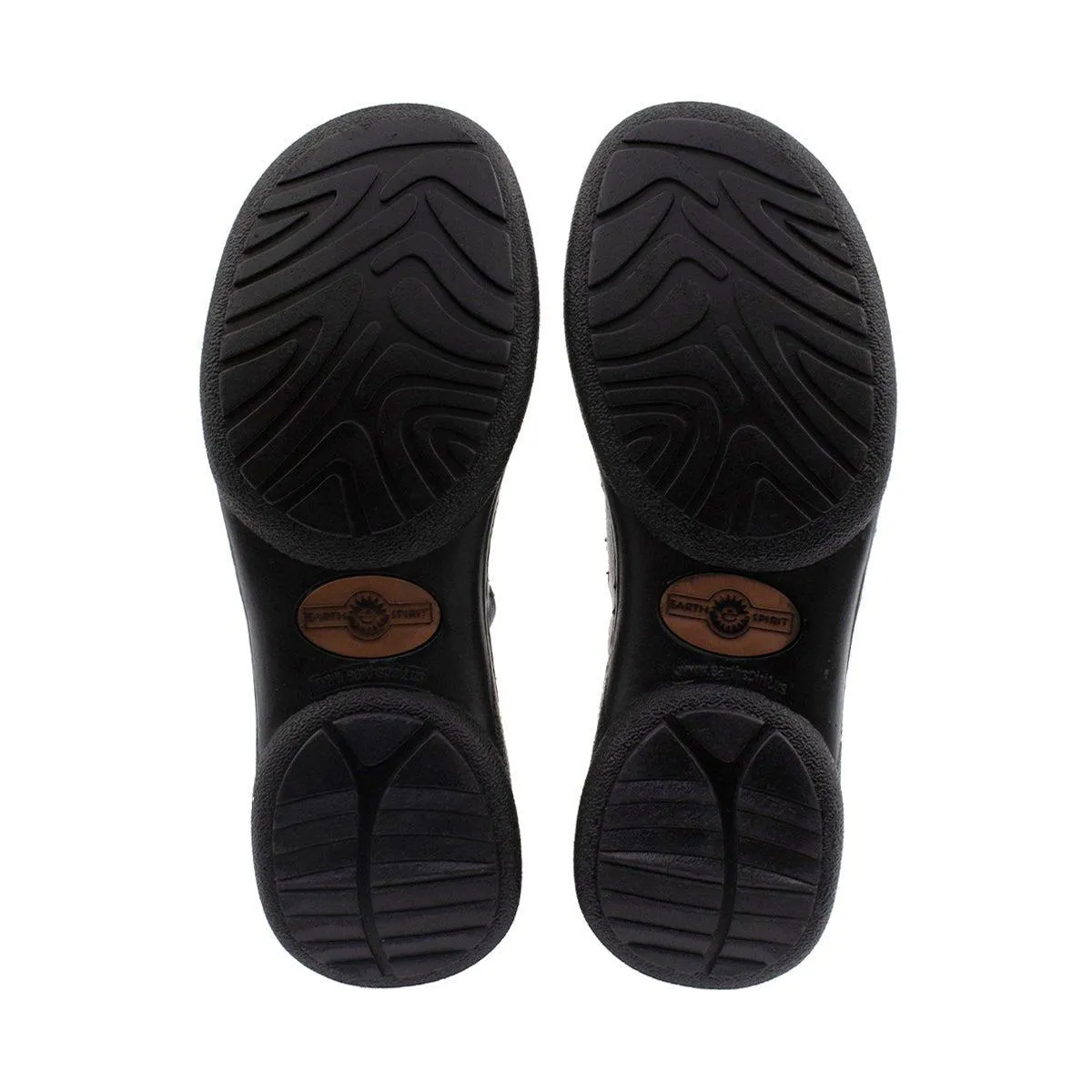 Earth Spirit Kim Loafers Leather Black Colour For Women
