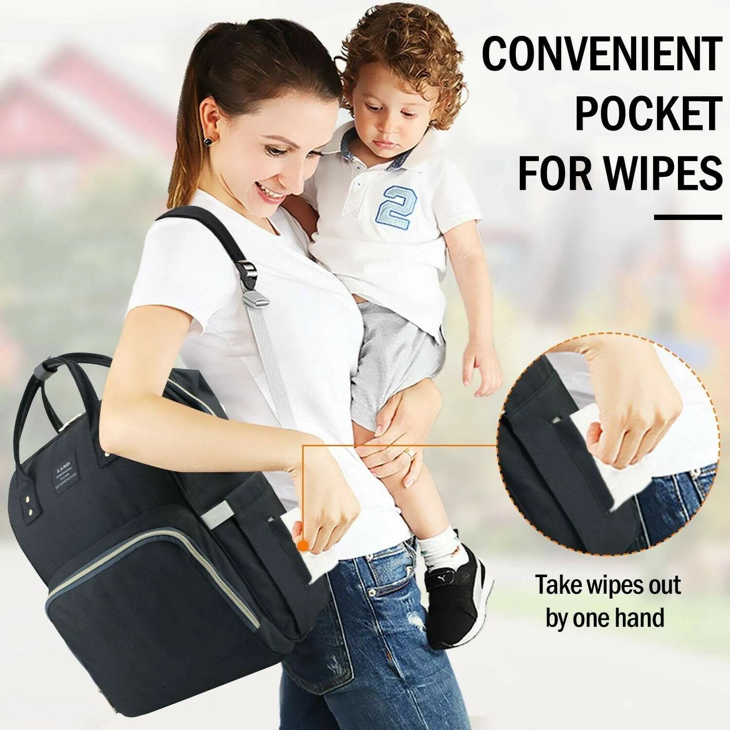 Easy Ride Baby Jogger Stroller with Car Seat Newborn Playard Bag Travel System
