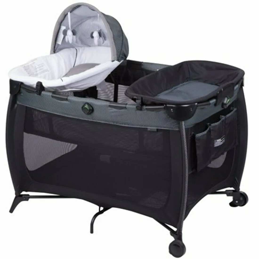 Easy Ride Baby Jogger Stroller with Car Seat Newborn Playard Bag Travel System
