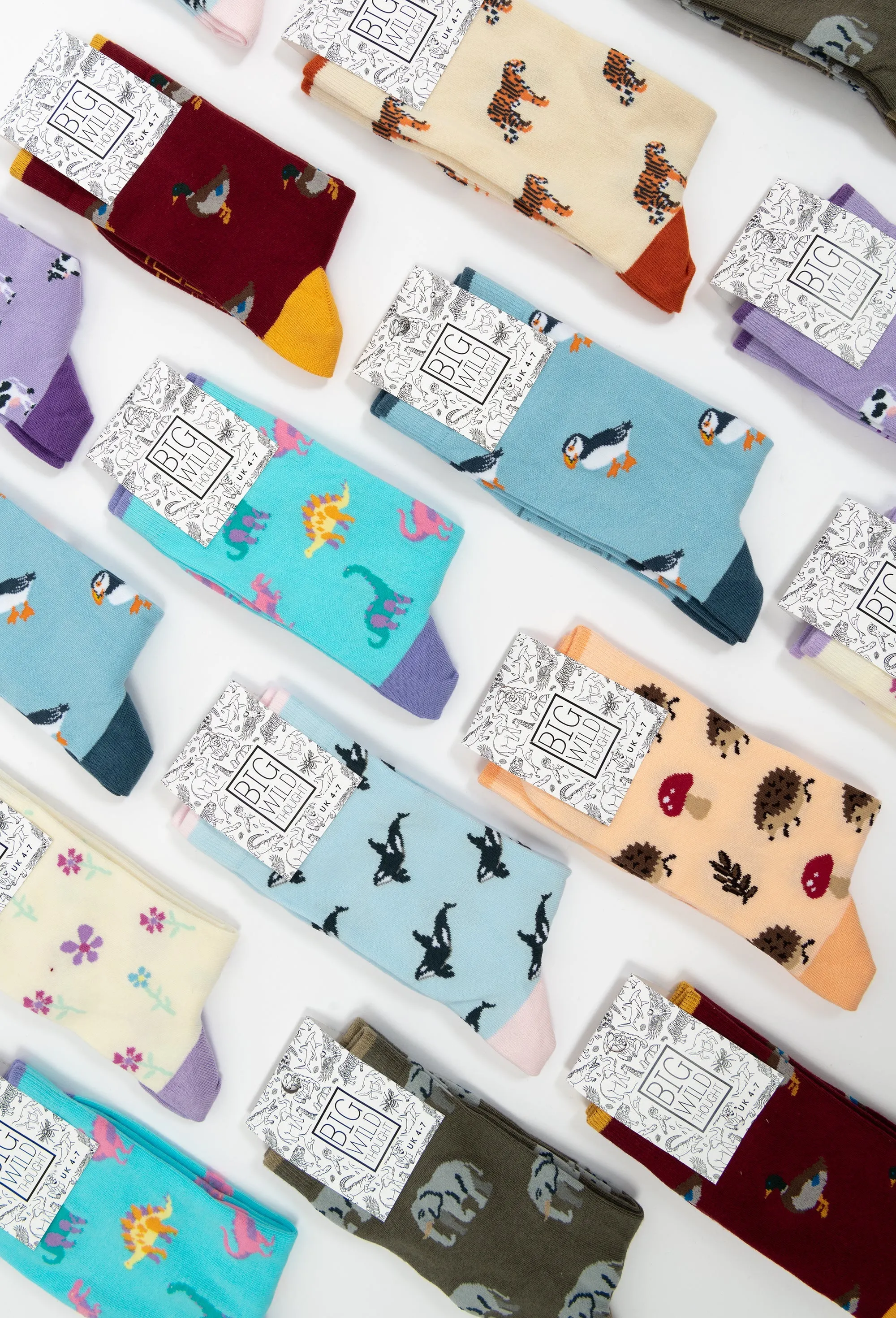 Elephant Organic Cotton Socks