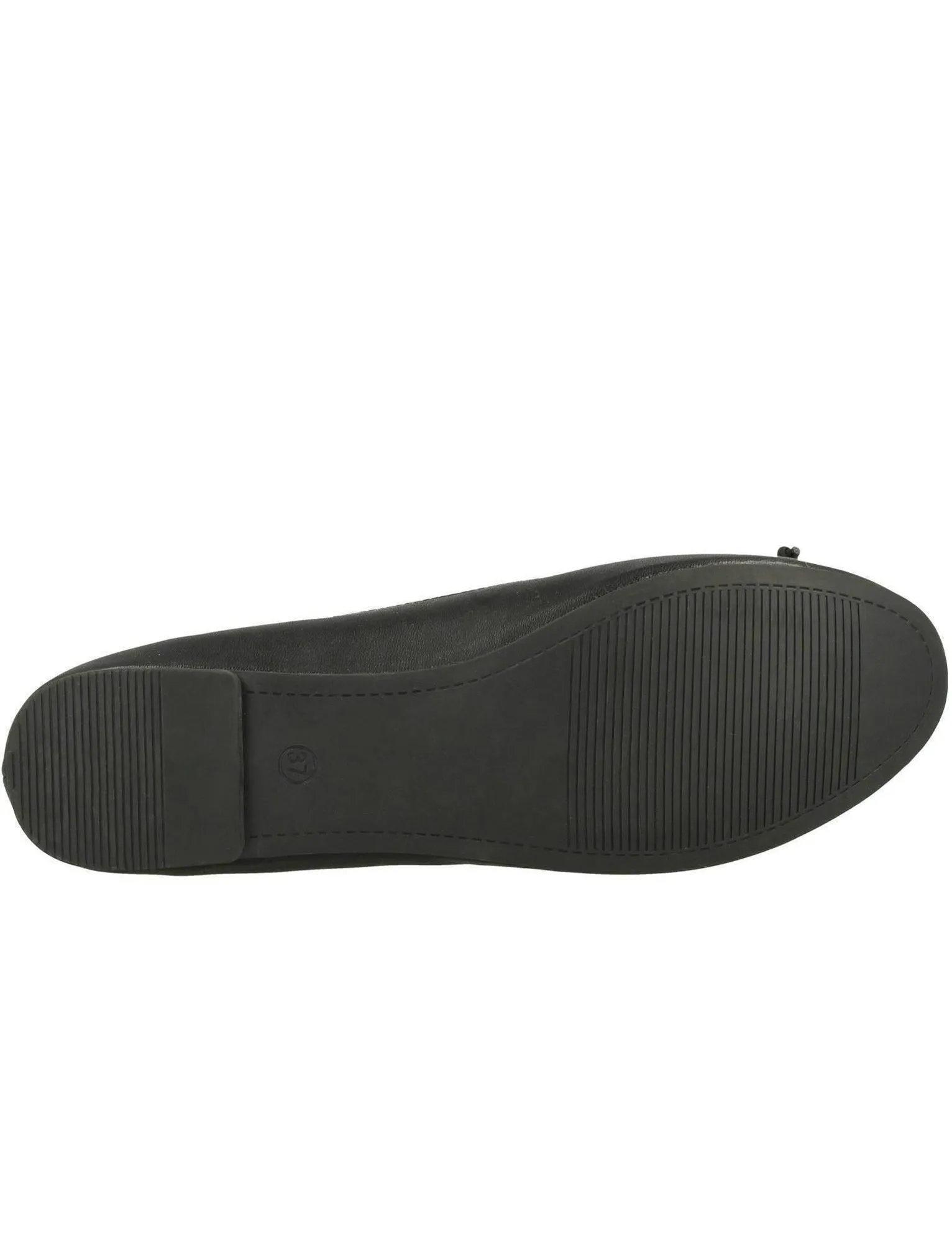 Esme Bow Trim Ballet Pumps in Black