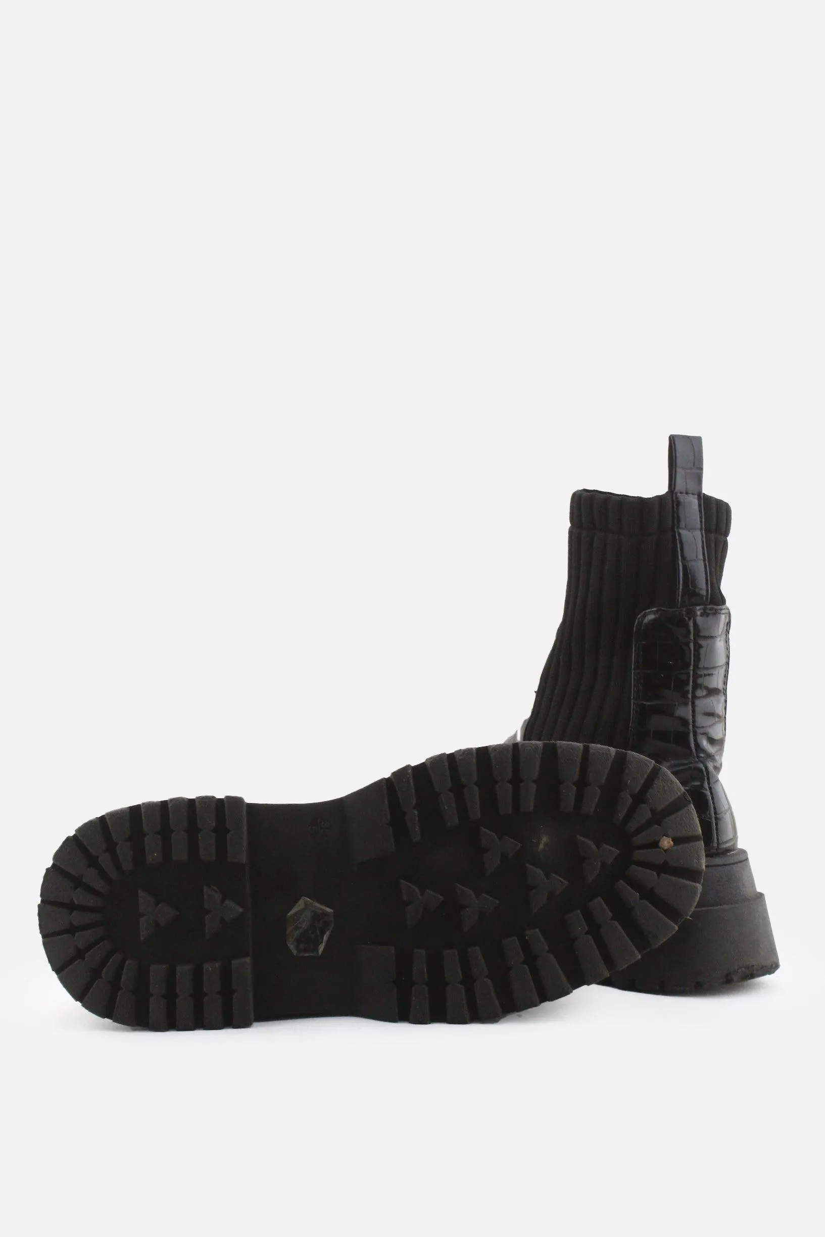 European Brand Stretchable Chelsea Ankle Boots | 100% Synthetic Leather