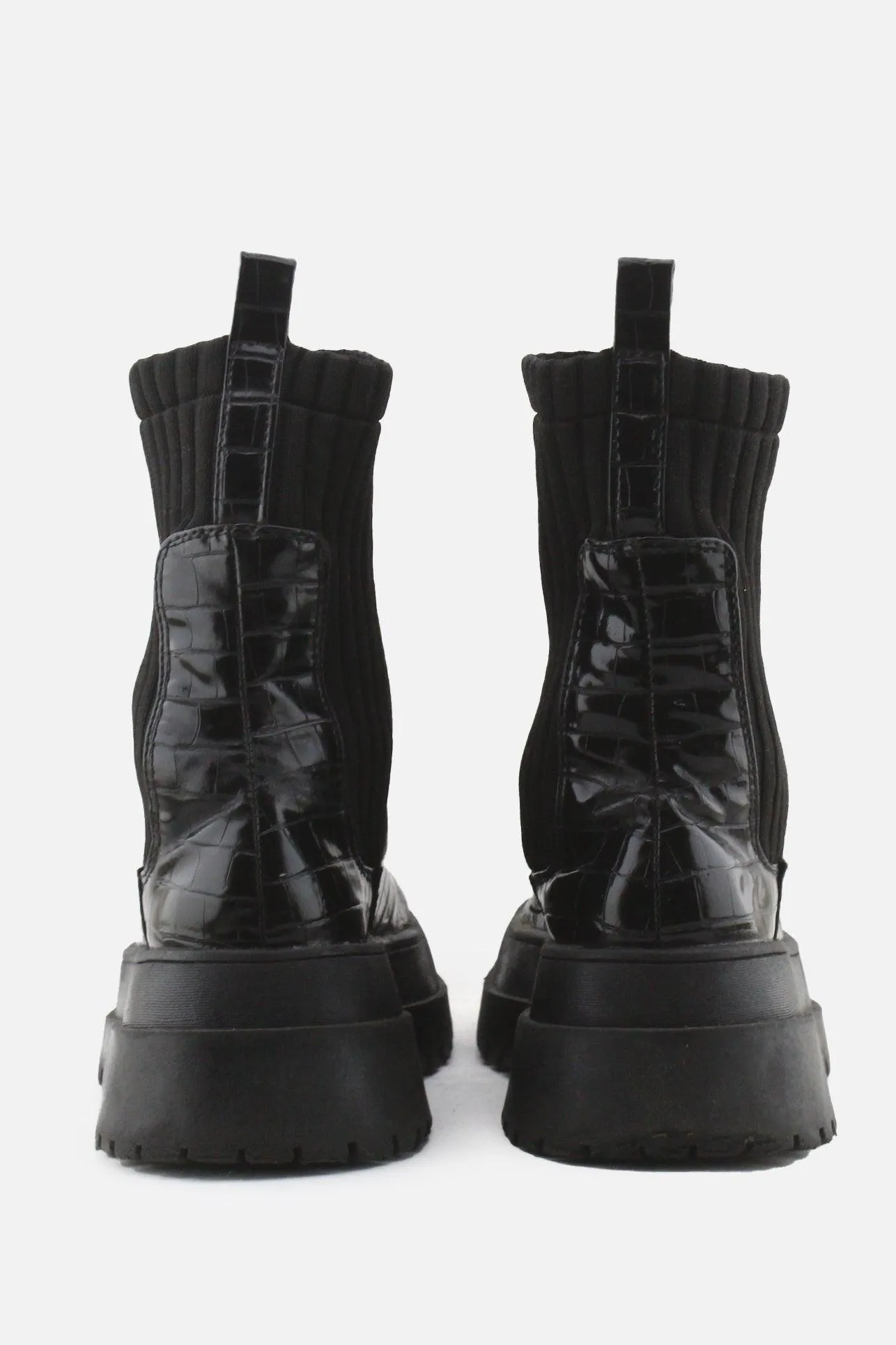European Brand Stretchable Chelsea Ankle Boots | 100% Synthetic Leather