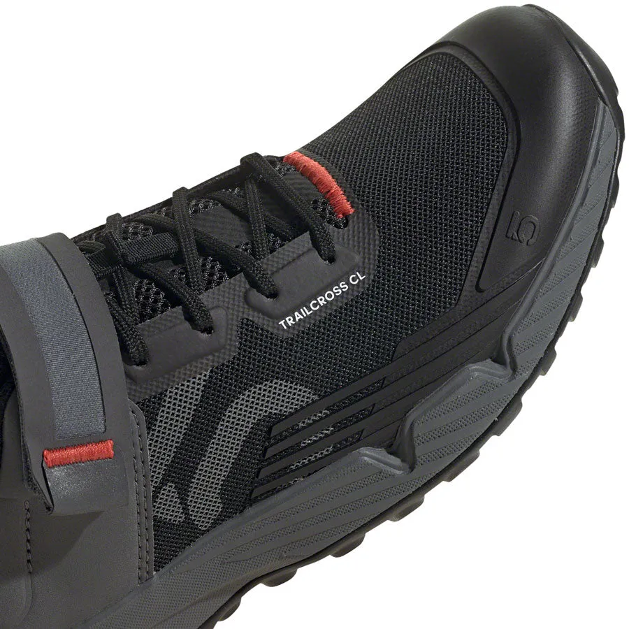Five Ten Five Ten Trailcross Clip-In Shoe - Women's, Core Black/Grey Three/Red