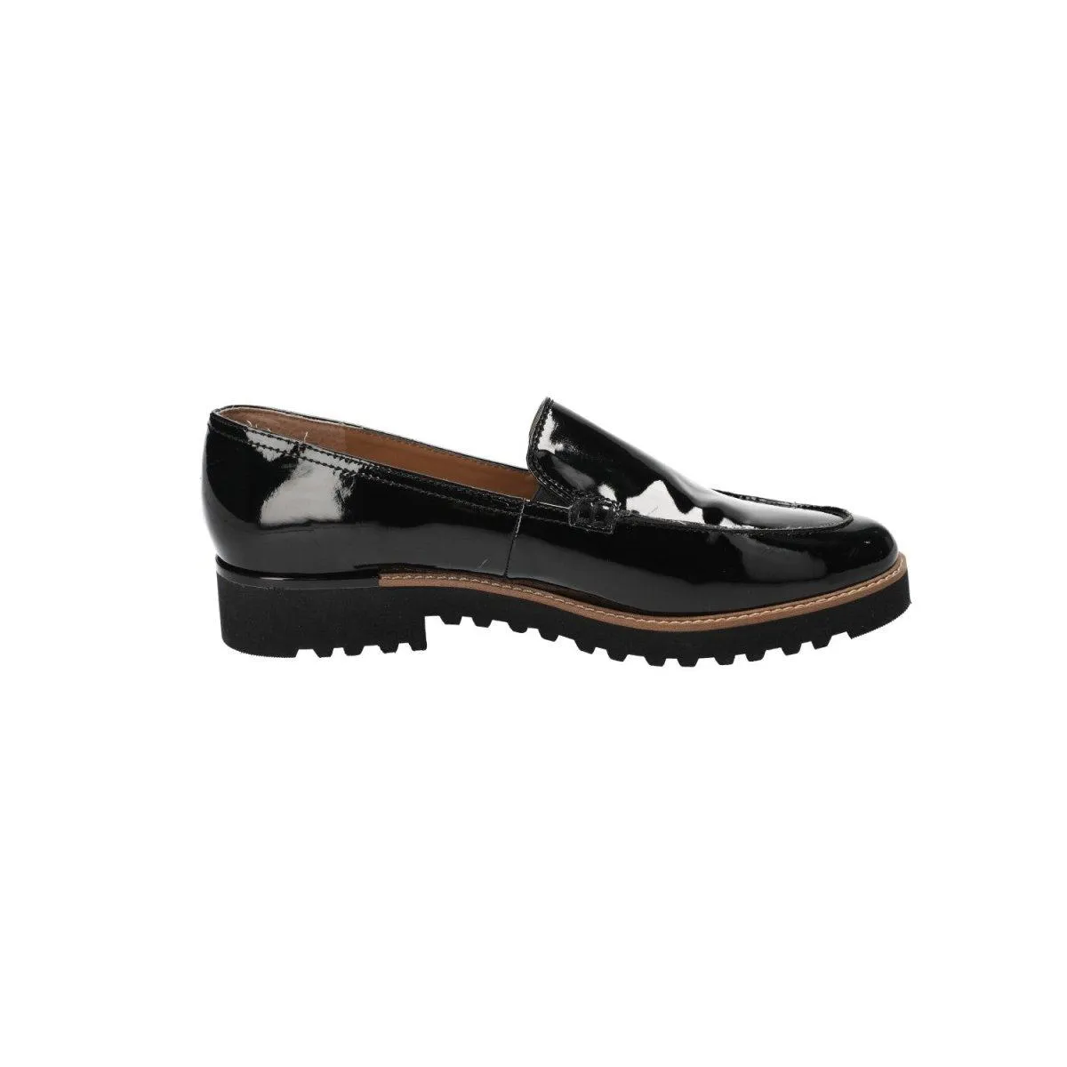 Franco Sarto Cypress Loafers Patent Leather Black Colour For Men