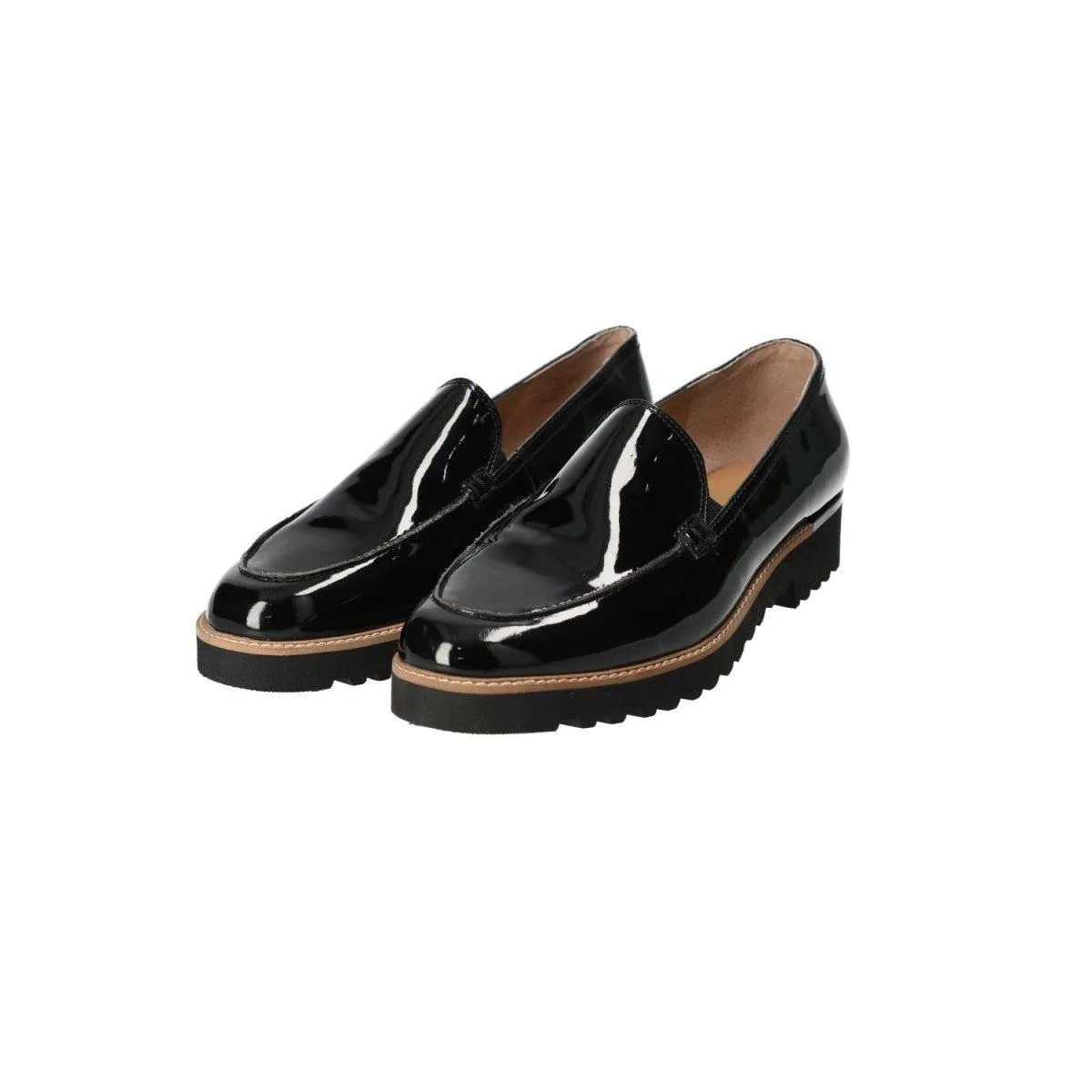 Franco Sarto Cypress Loafers Patent Leather Black Colour For Men