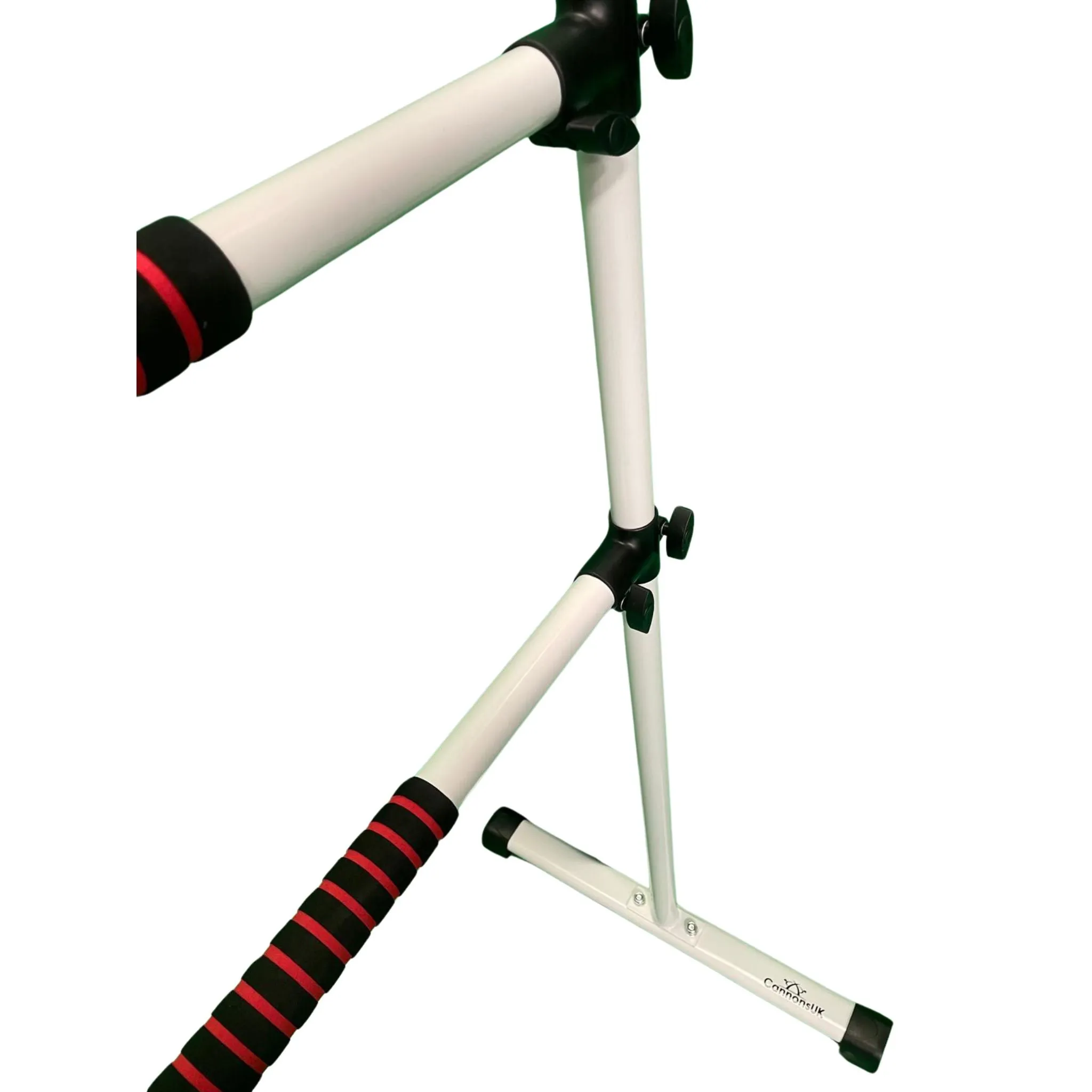 Freestanding and portable Double Ballet / stretch Barre