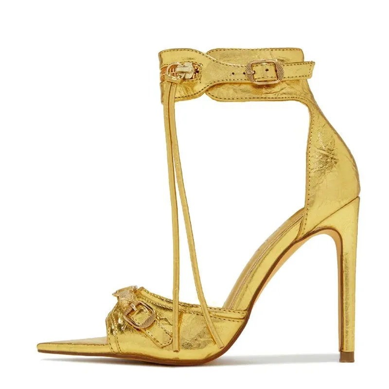 Gaining Attention Ankle Strap Heels