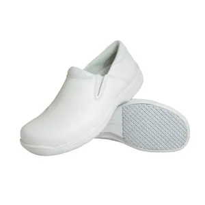 Genuine Grip Footwear- 475 Women's Slip On White Shoe