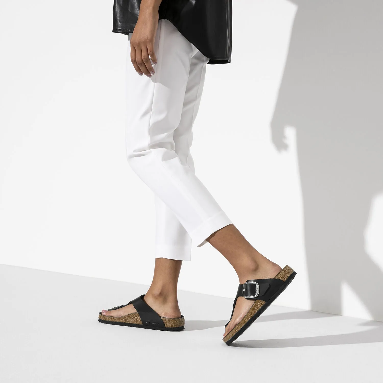 Gizeh | Big Buckle | Leather | Black