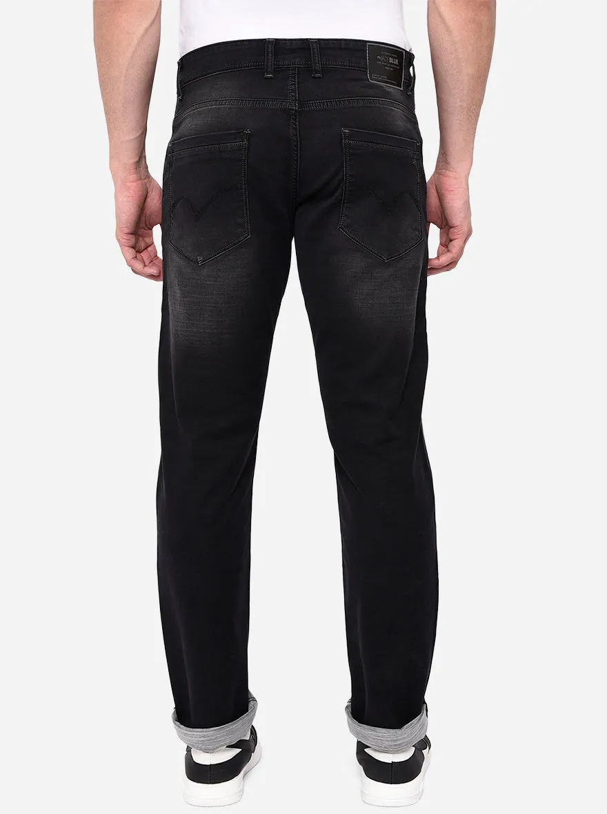 Greynis Black Solid Slim Fit Jeans | JadeBlue