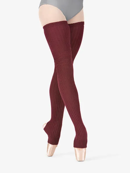 Hardy -- Women's 48" Acrylic Stirrup Legwarmers