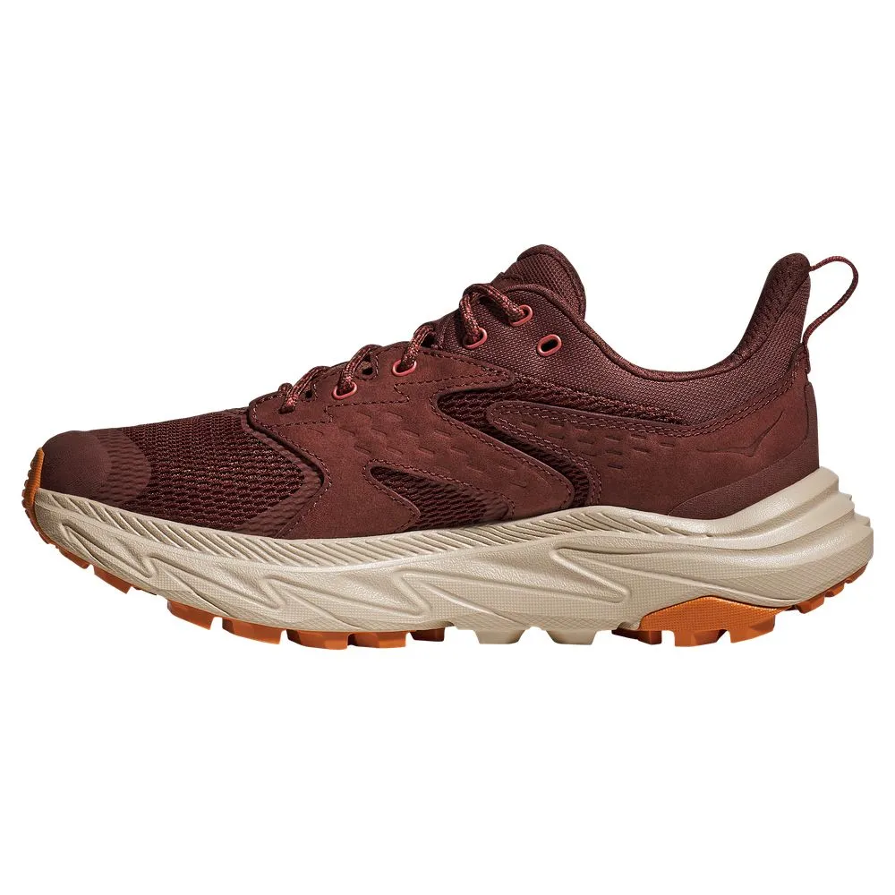 Hoka 1142830-SERT Anacapa 2 Low GTX Waterproof Hiking Shoes for Ladies - Spice/Earthenware - 8.5M