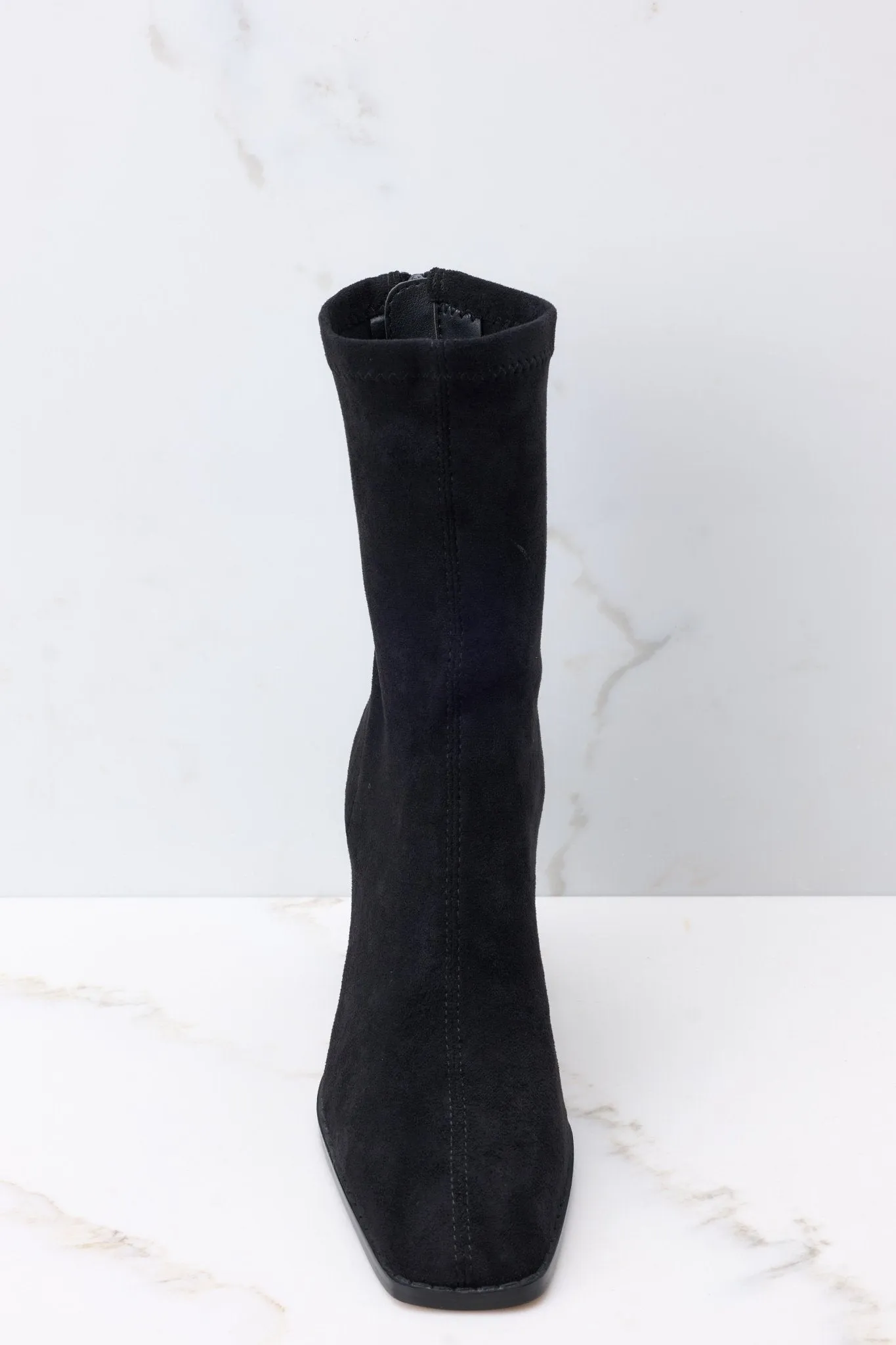 I Mean Love Black Ankle Boot