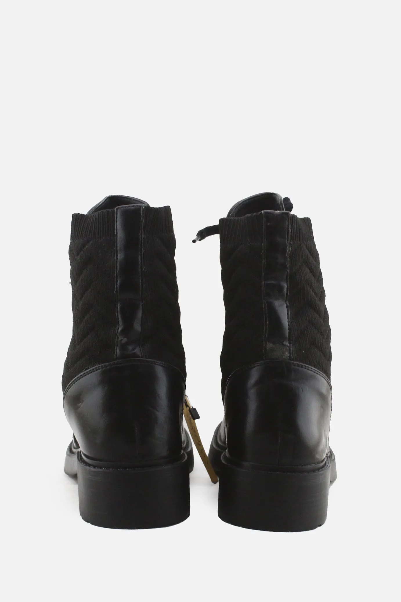 I Rubber Stretchable Laces Combat Boots | 100% Authentic Leather