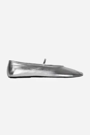 Jeffrey Campbell Dancerina Flat in Silver