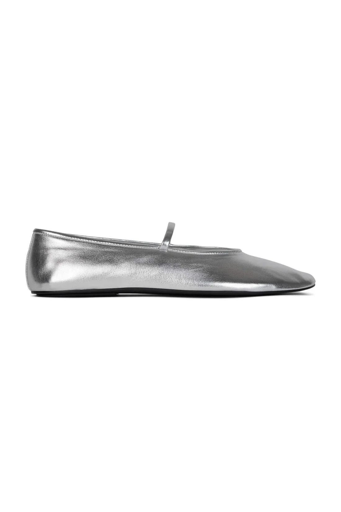 Jeffrey Campbell Dancerina Flat in Silver