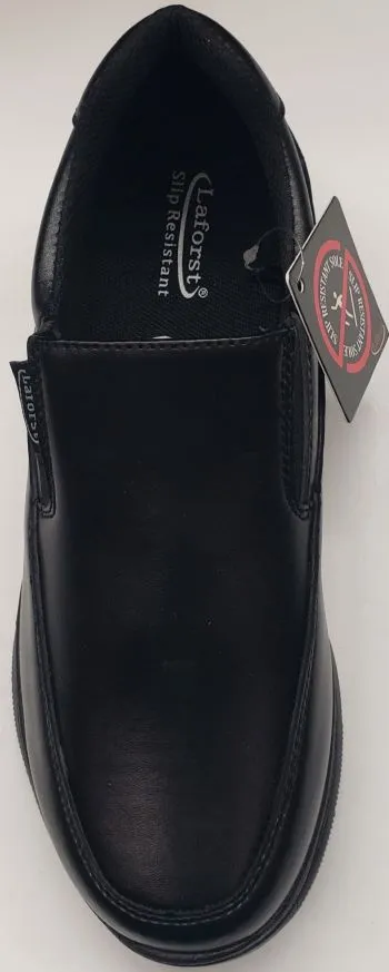 Jet -- Men's Casual Slip Resistant Shoe -- Black