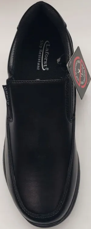 Jet -- Men's Casual Slip Resistant Shoe -- Black