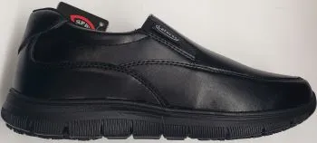 Jet -- Men's Casual Slip Resistant Shoe -- Black