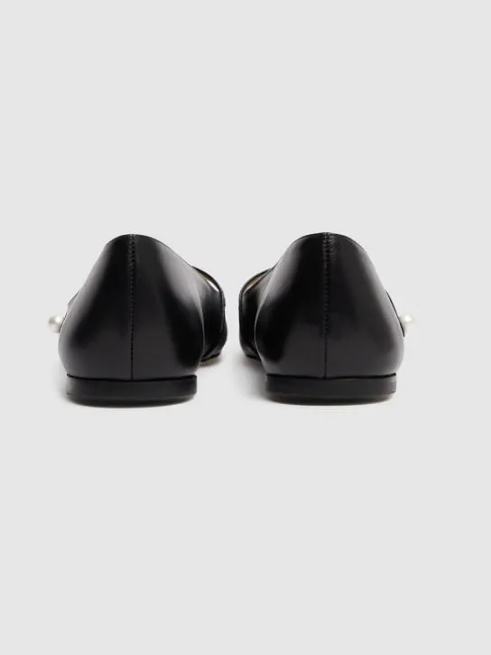 Jimmy Choo   10mm Elisa leather flats 