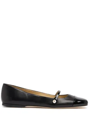 Jimmy Choo   10mm Elisa leather flats 