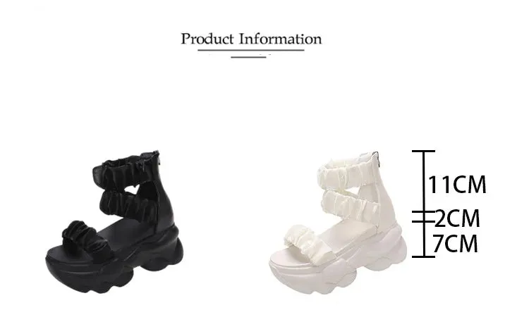 Joskaa 2024 New Chunky Black Sandal