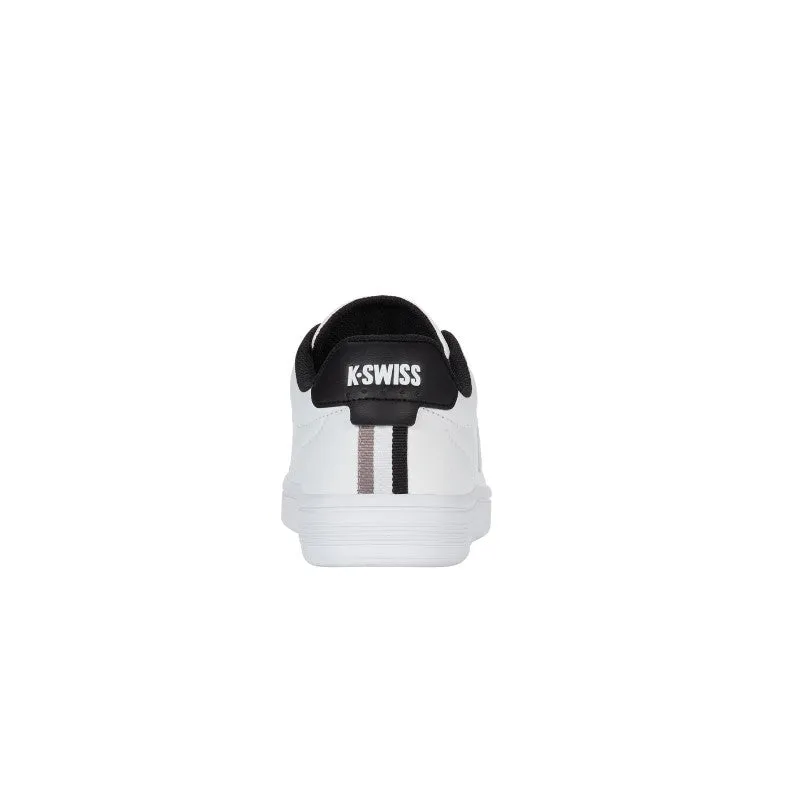 K-Swiss Court Shield Il Sneaker - White & Black