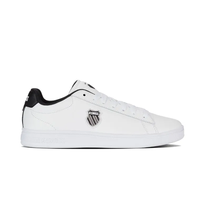 K-Swiss Court Shield Il Sneaker - White & Black