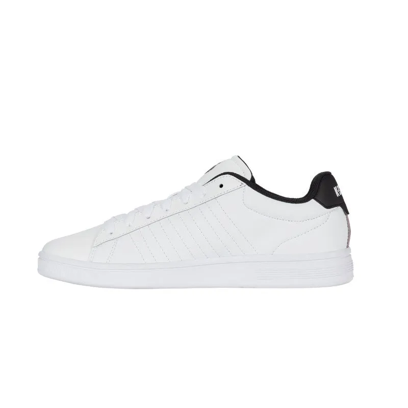 K-Swiss Court Shield Il Sneaker - White & Black